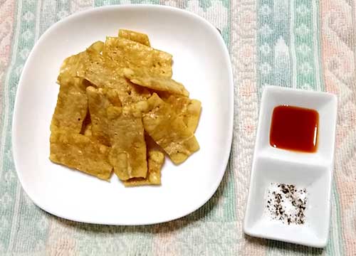 お豆腐チップス